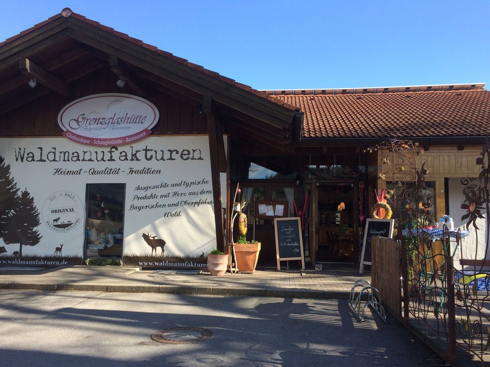 Regional-Laden der Waldmanufakturen in der Grenzglashütte in Bayerisch Eisenstein