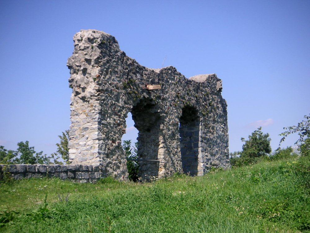 Die Überreste der Burg Winzer im Deggendorfer Land