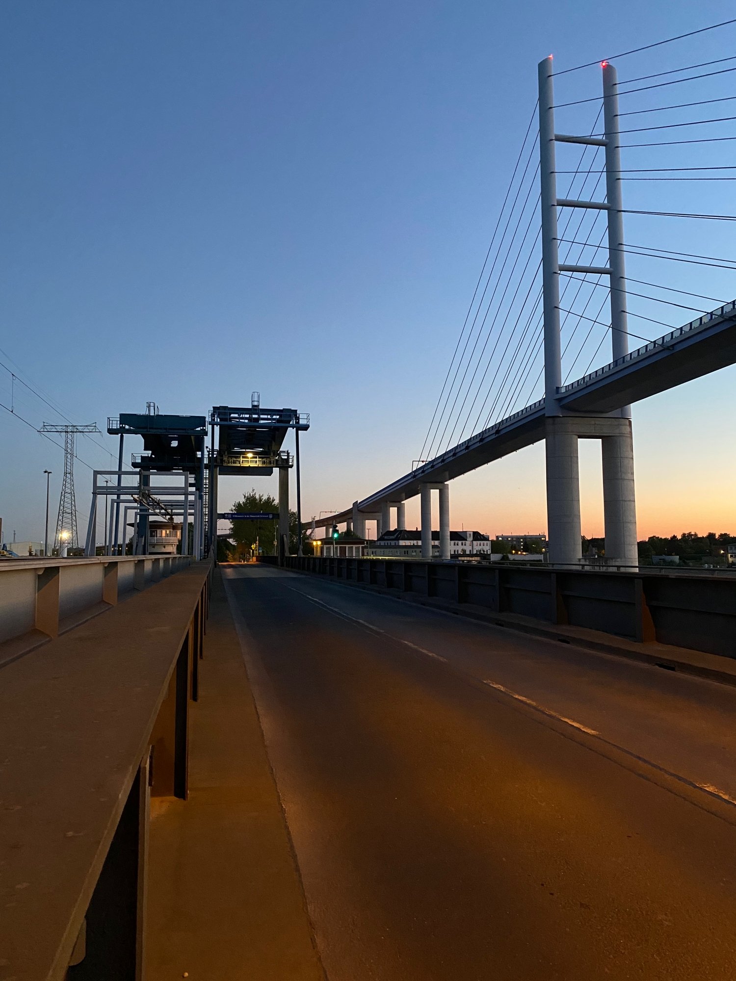 Rügendamm und Rügenbrücke