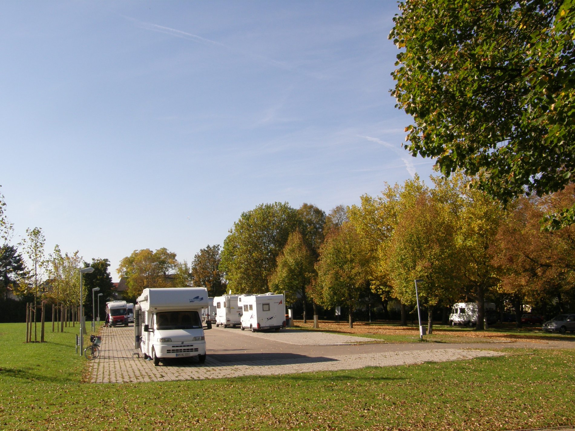 Schöner Wohnmobilstellplatz im Kurgebiet mit naheliegendem Schwimmbad und Park | Bad Rappenau | HeilbronnerLand