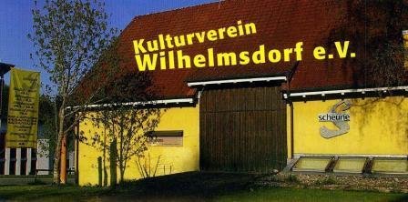 Außenansicht der Kulturscheune Wilhelmsdorf