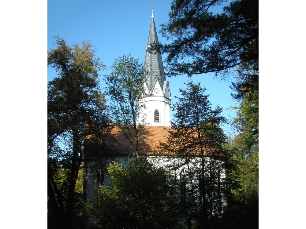 Die Wallfahrtskirche auf dem Geiersberg in Deggendorf, zählt zu den ältesten Pilgerstätten Bayerns