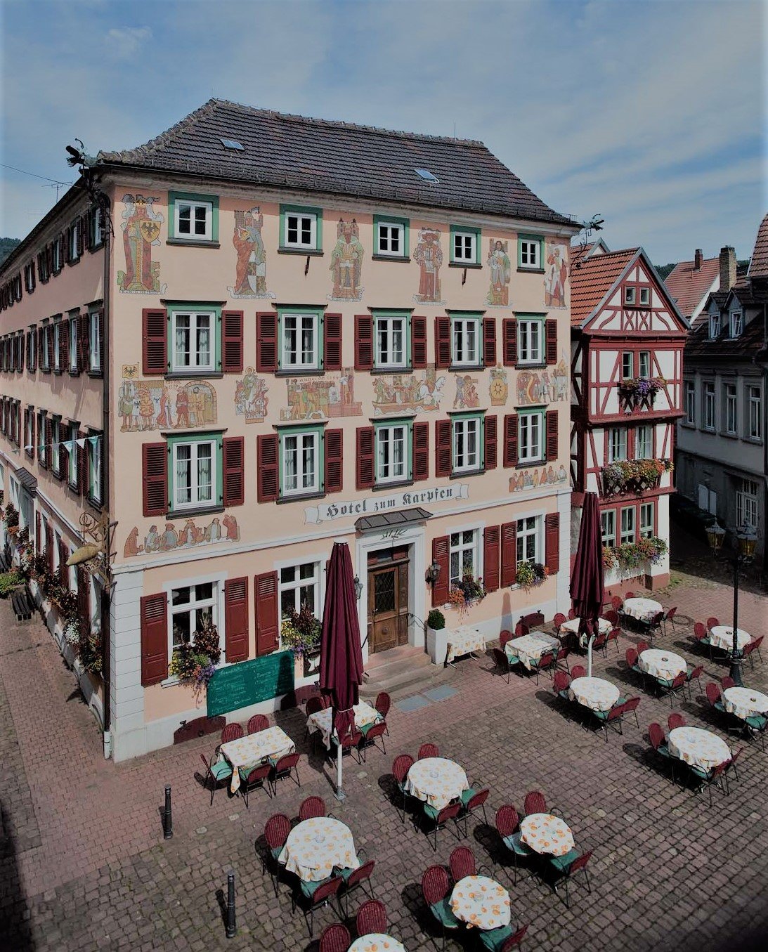 Hotel Karpfen in Eberbach / Odenwald