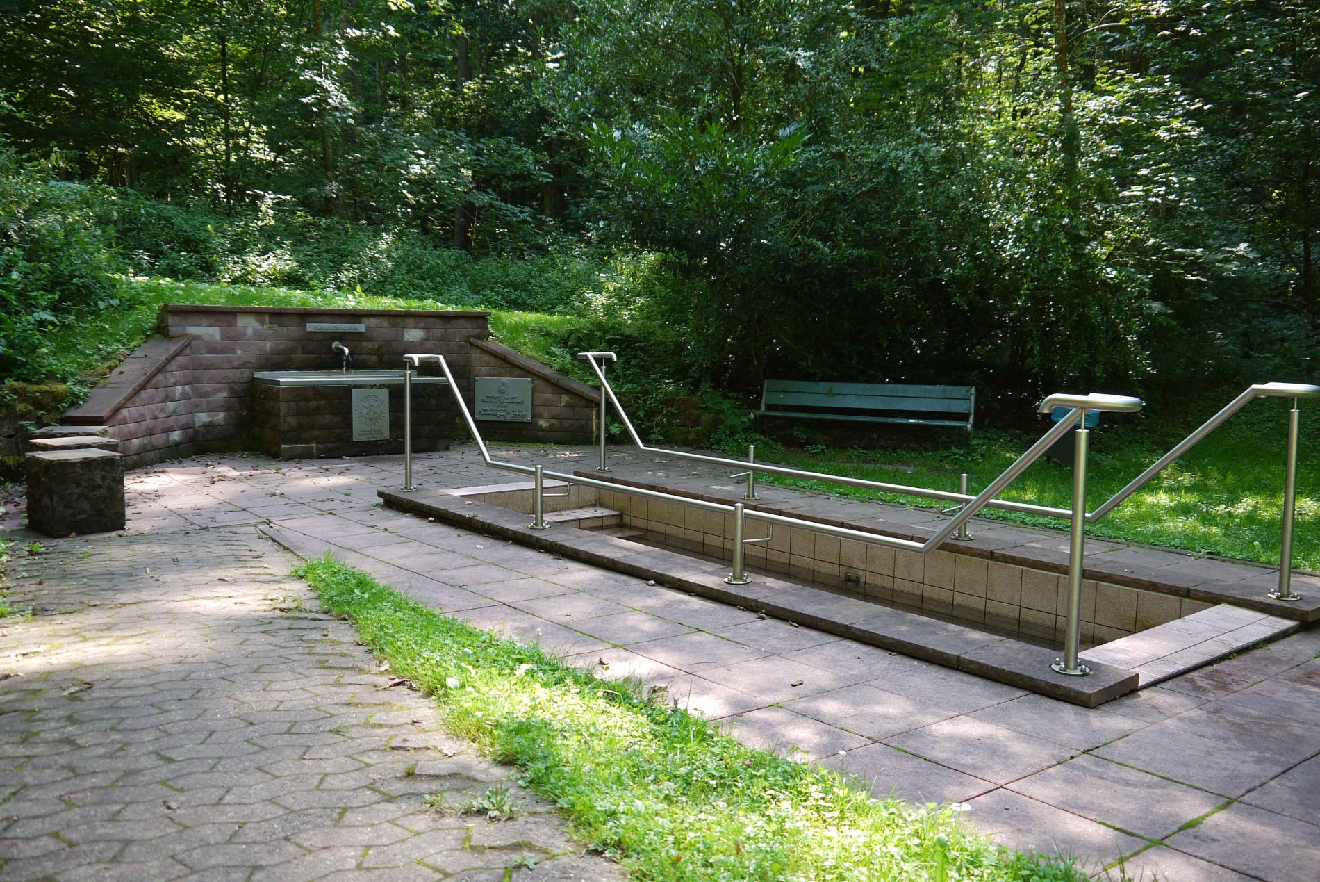Kneipp-Anlage Eberhardsbrunnen in Homburg-Einöd
