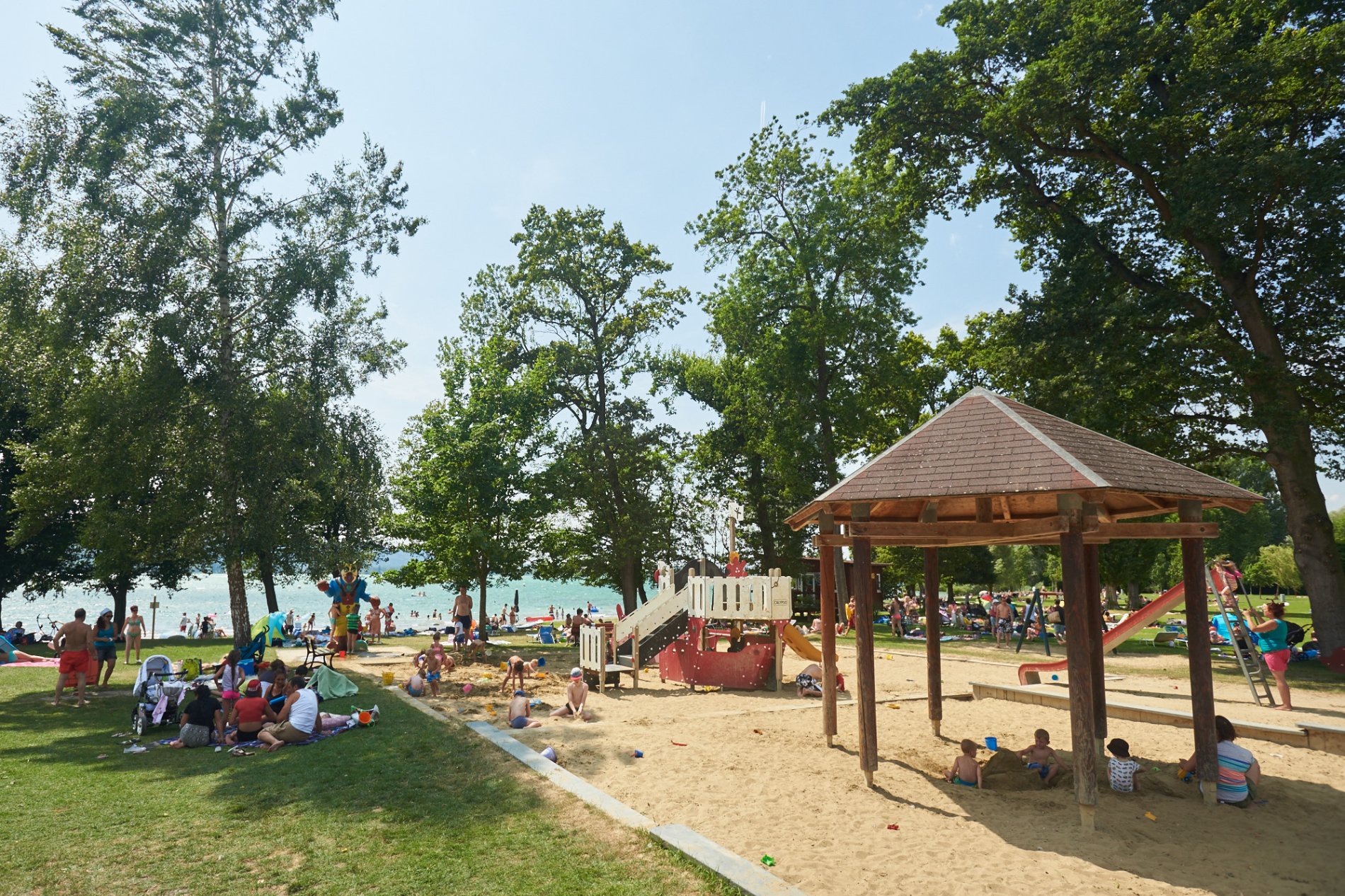 Spielplatz am Strandbad Mettnau
