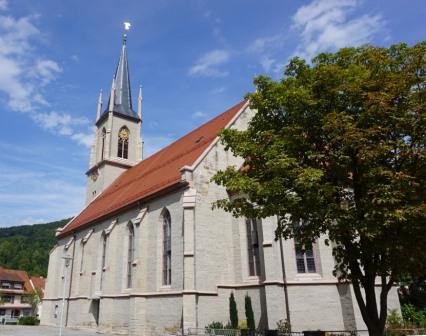 Albstadts Sehenswürdigkeiten: Evangelische Kirche in Albstadt-Laufen