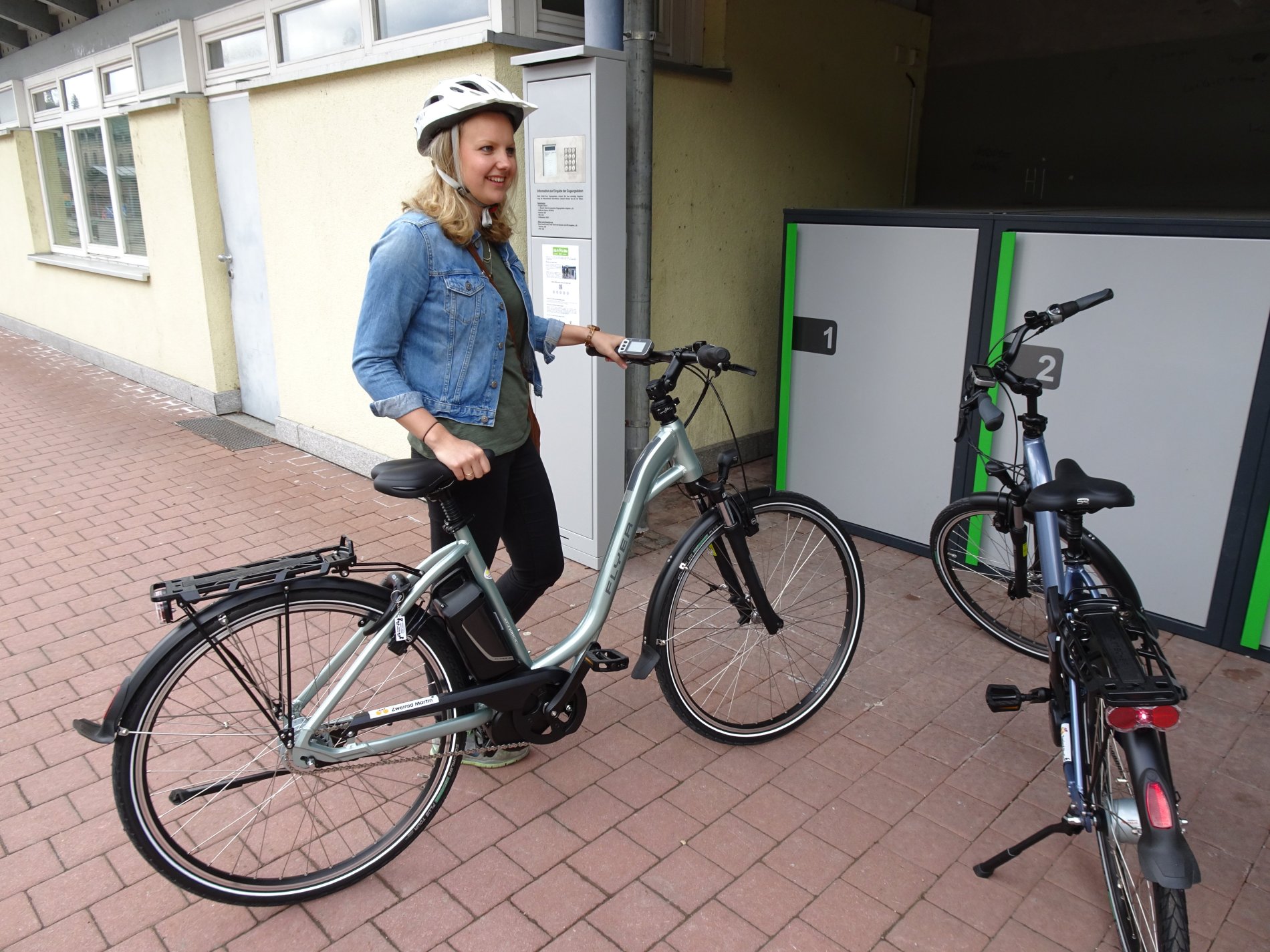 E-Bike Verleihstadtion in St.Blasien