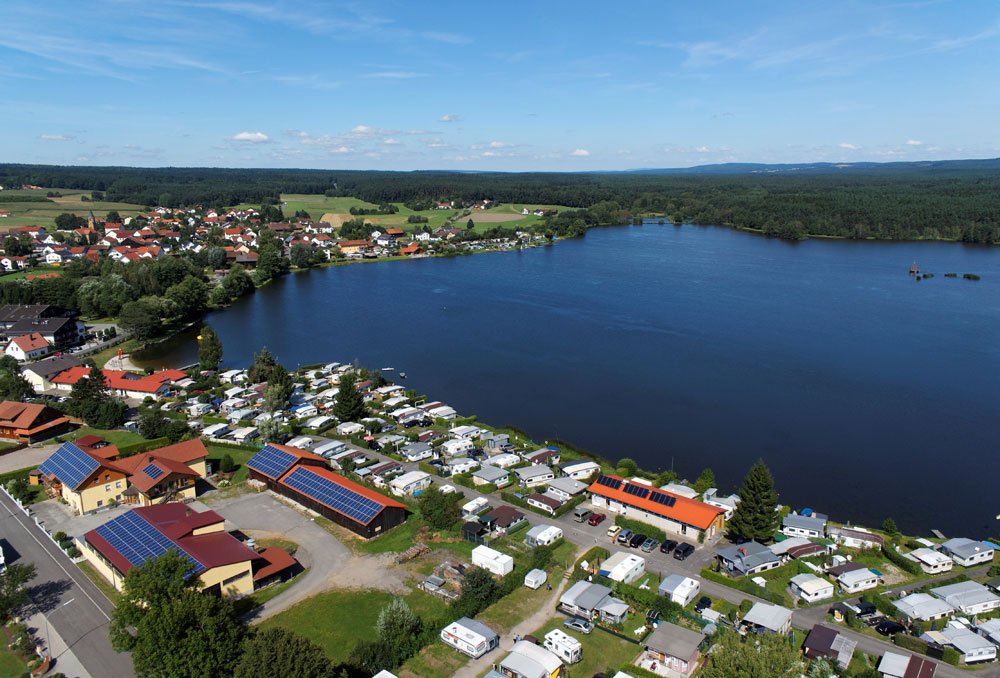 Luftaufnahme Neubäuer See