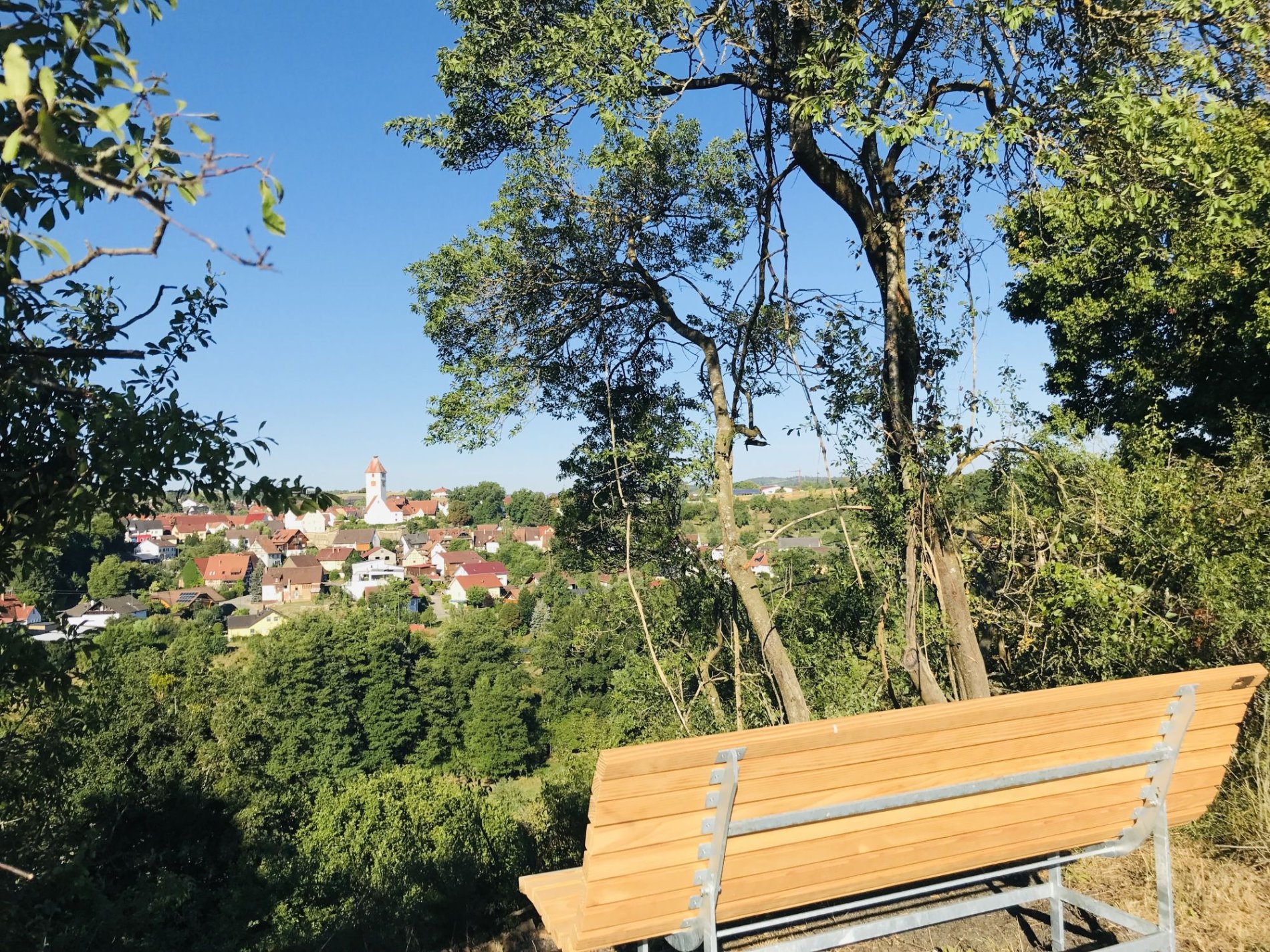 Aussichtskanzel Steingrube in Hechingen-Weilheim an der Hutzel-Tour
