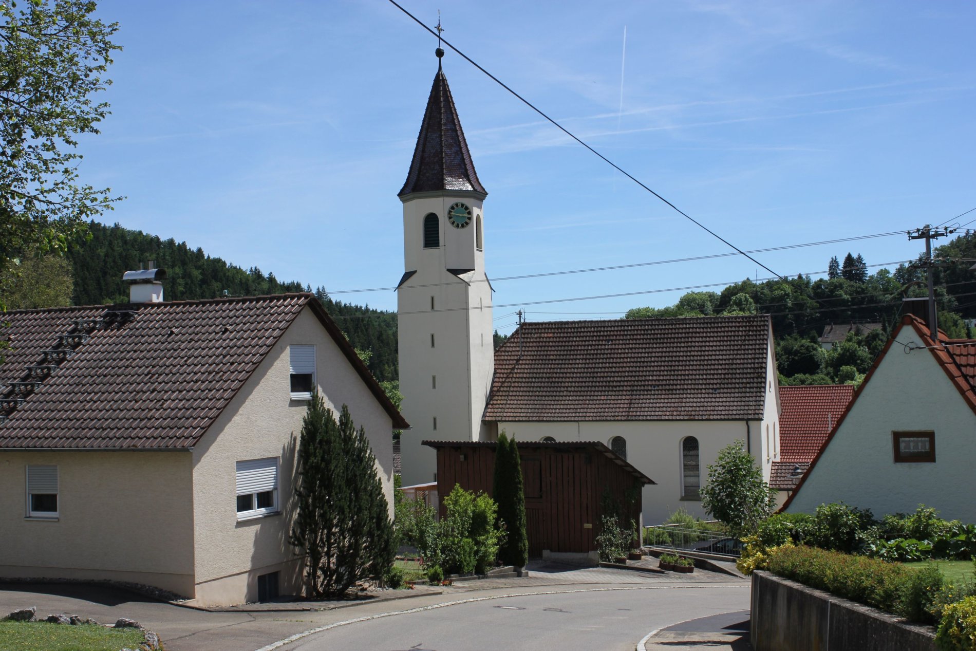 Die Kirche St. Georg in Oberschmeien