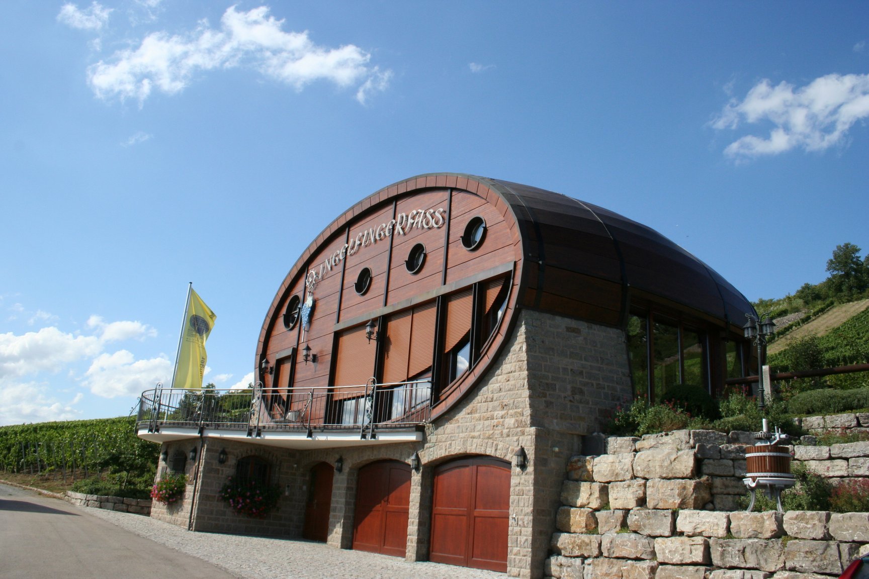 Kleines Weinbaumuseum in den Kochertaler Weinbergen