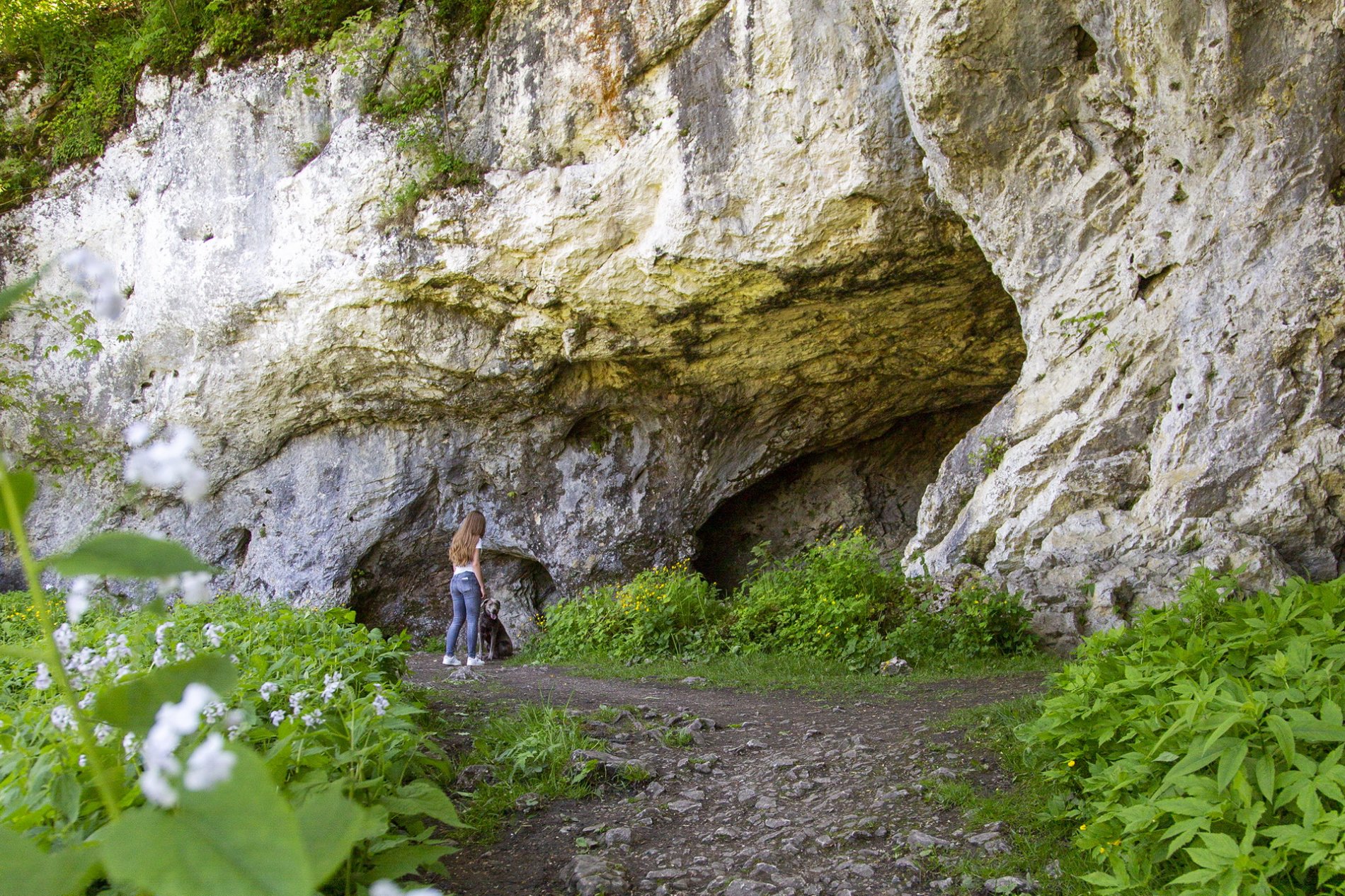 Neandertalerweg - Hohlenstein im Lonetal