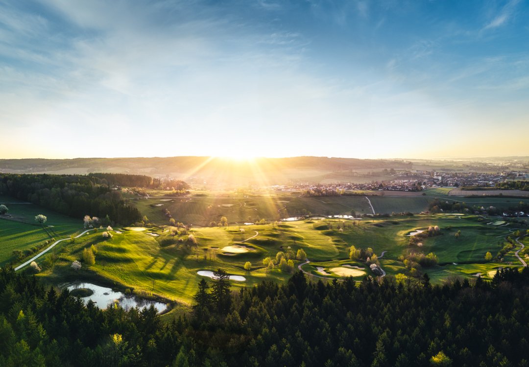 Luftbild vom Bella Vista Golfpark