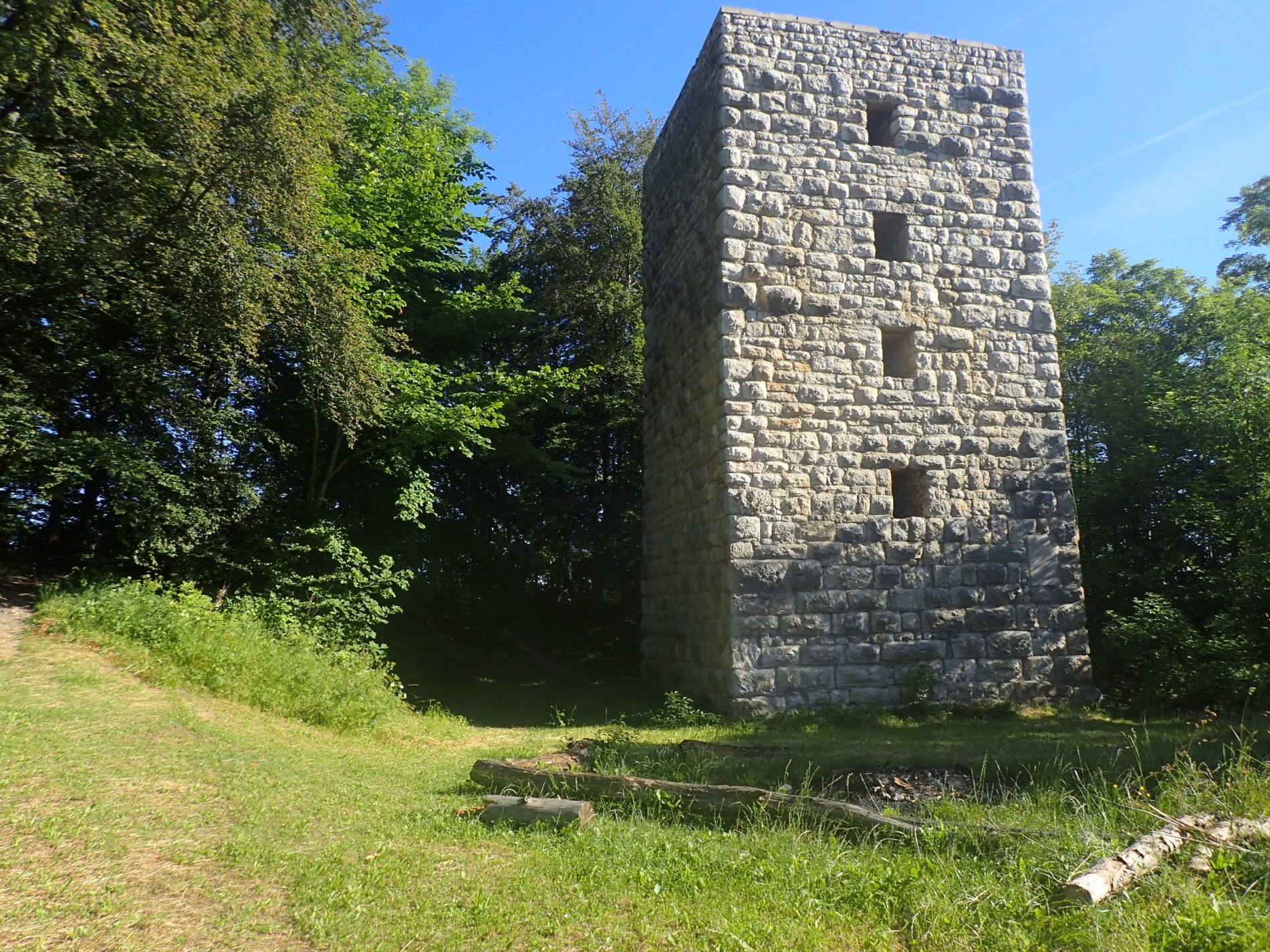 Schalksburgturm auf dem ehemaligen Gelände der Schalksburg