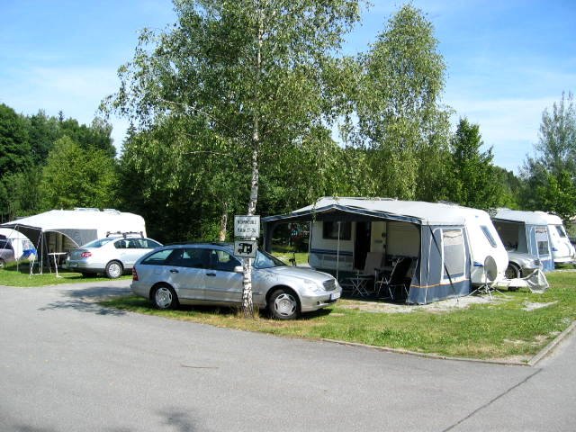 Camping beim Bavaria Kur-Sport Camping Park in Eging am See