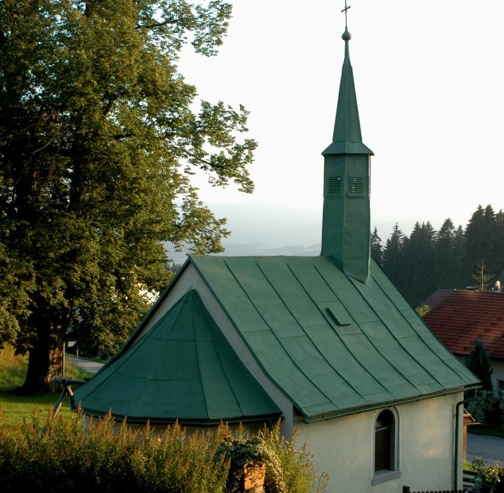 Die Dorfkapelle in Schöneck in der Gemeinde Langdorf im ArberLand Bayerischer Wald