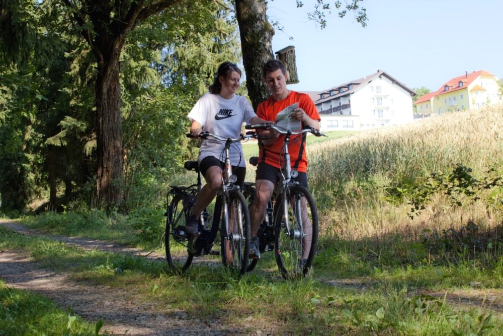 E-Bike-Radeltour mit dem Urlaubshotel Binder in Büchlberg