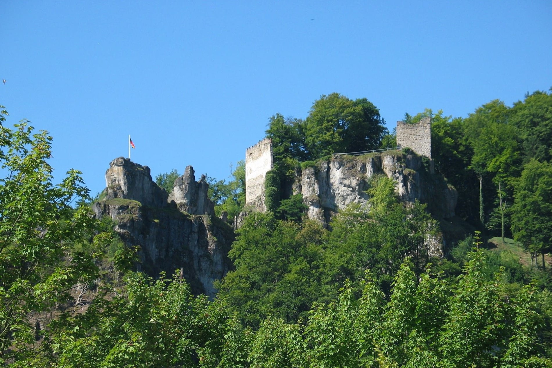 Burgruine Tachenstein in Riedenburg