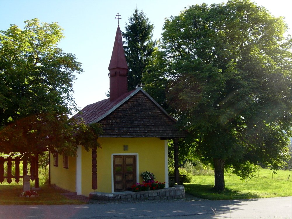 Die Dorfkapelle im Ortsteil Flanitz der Gemeinde Frauenau im ArberLand Bayerischer Wald
