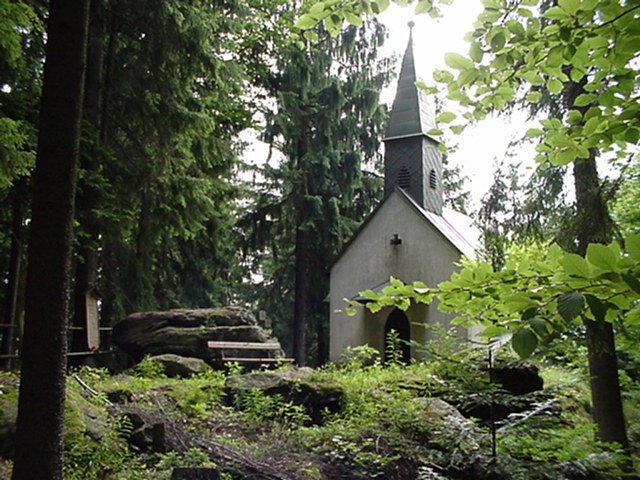 Die Waldkapelle Steinzen in Geiersthal im ArberLand Bayerischer Wald