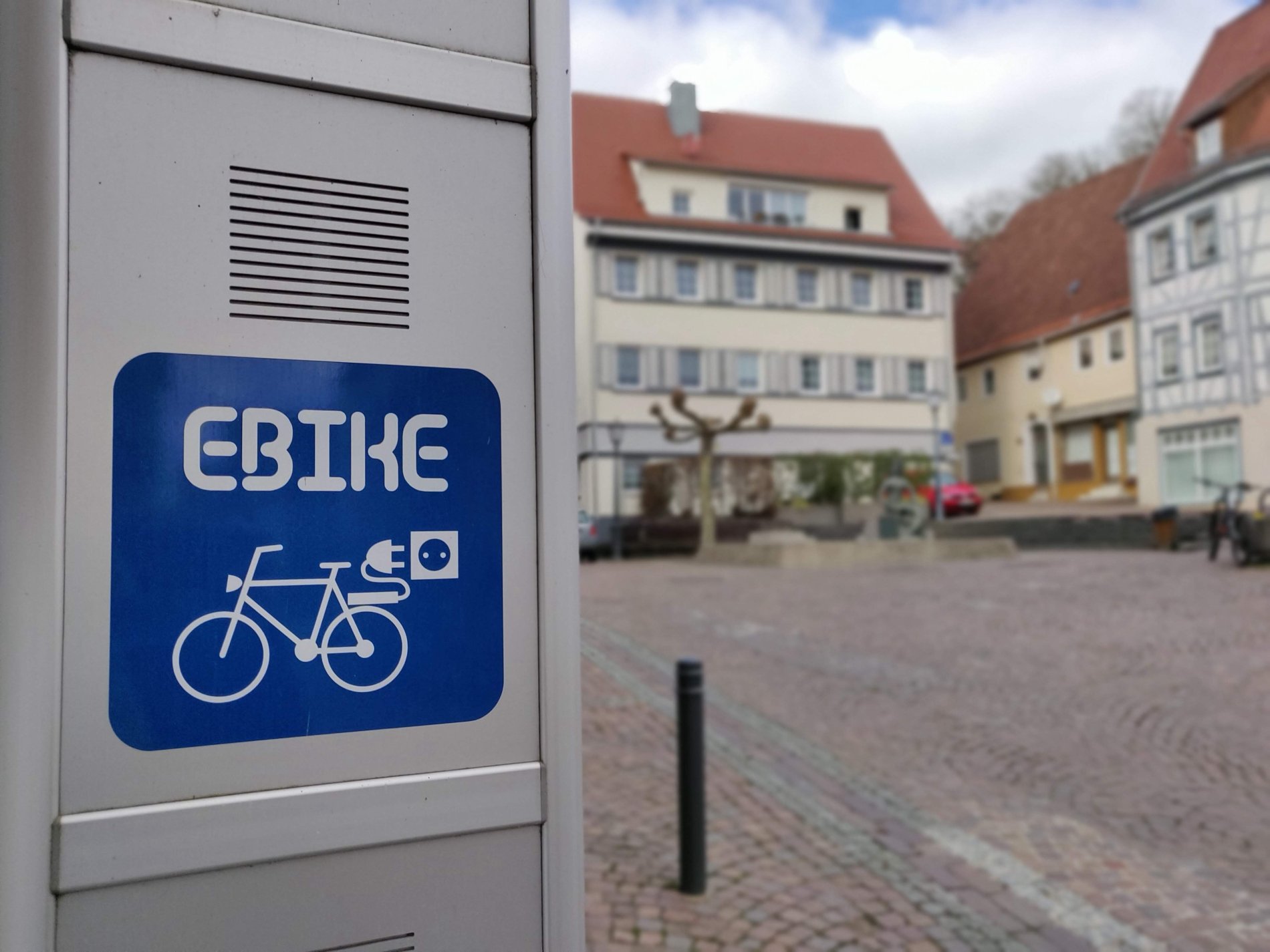 E-Bike-Ladestation Rathaus Möckmühl | HeilbrronnerLand