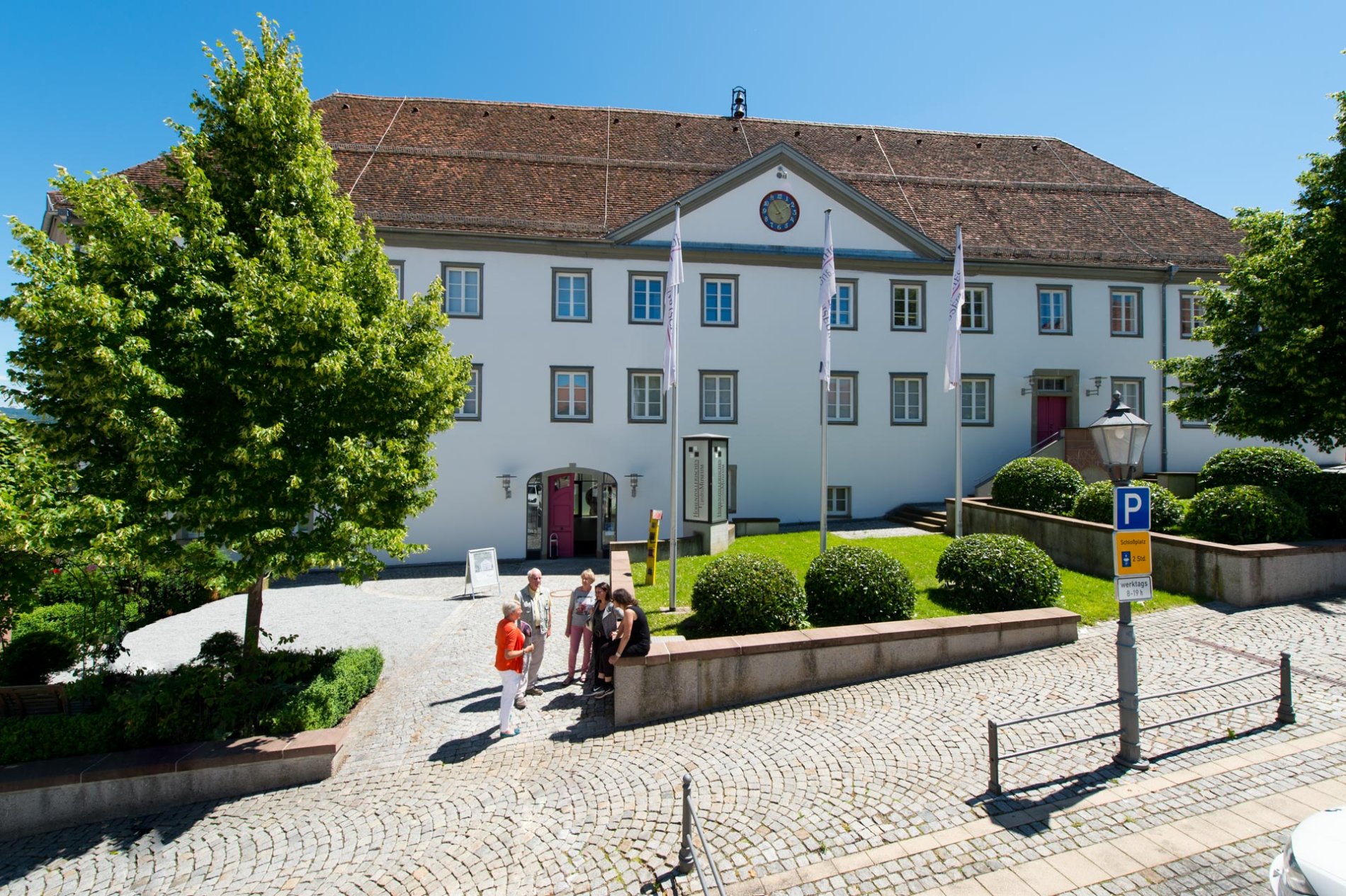 Außenansicht des Hohenzollerischen Landesmuseums in Hechingen