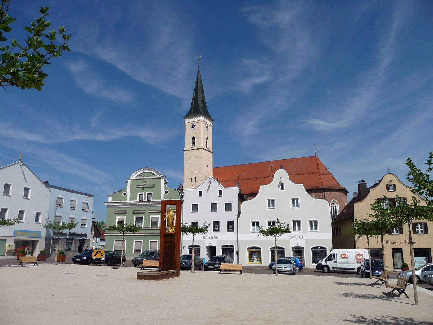 Die spätgotische Pfarrkirche St. Jakob in Frontenhausen