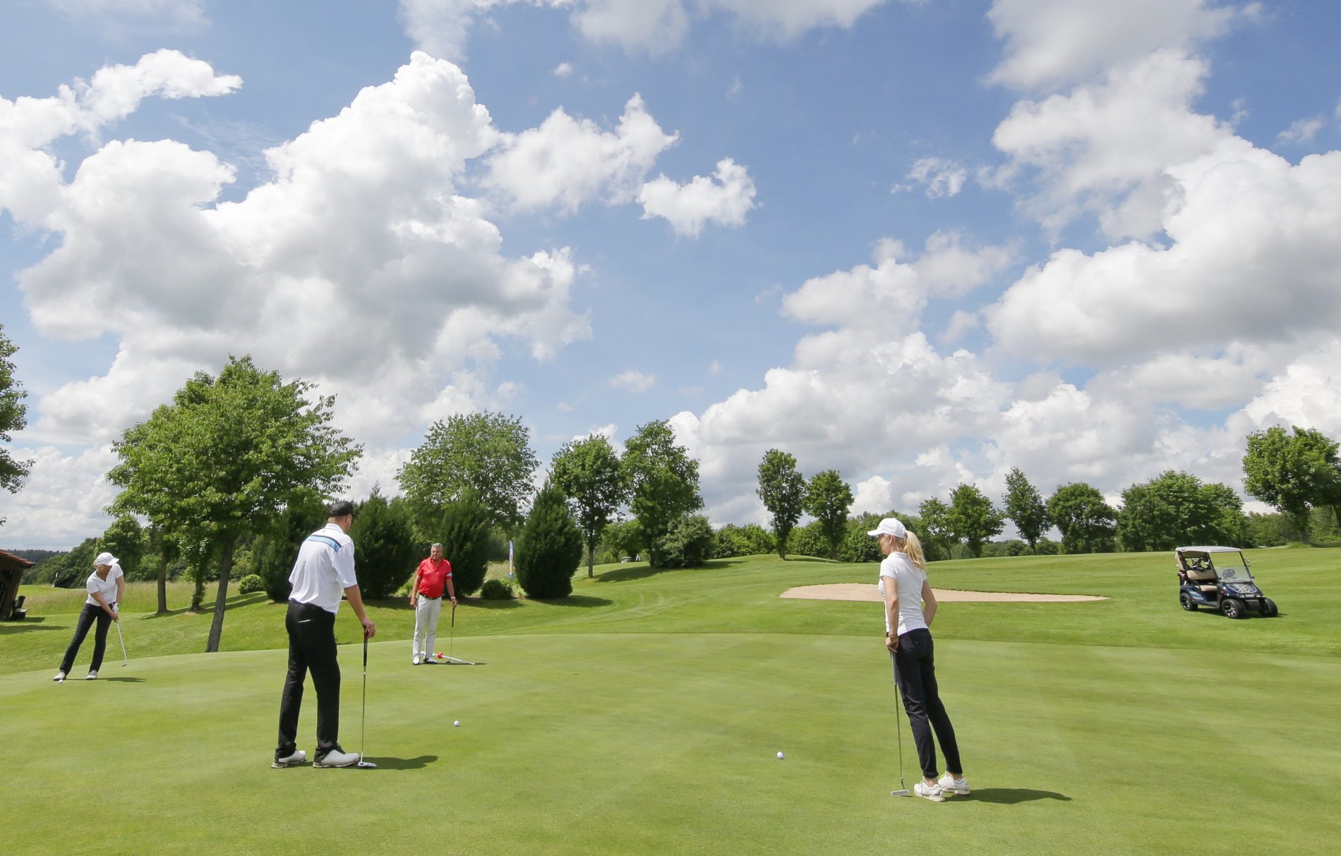 Golfplatz der Golfanlage Holledau in Rudelzhausen
