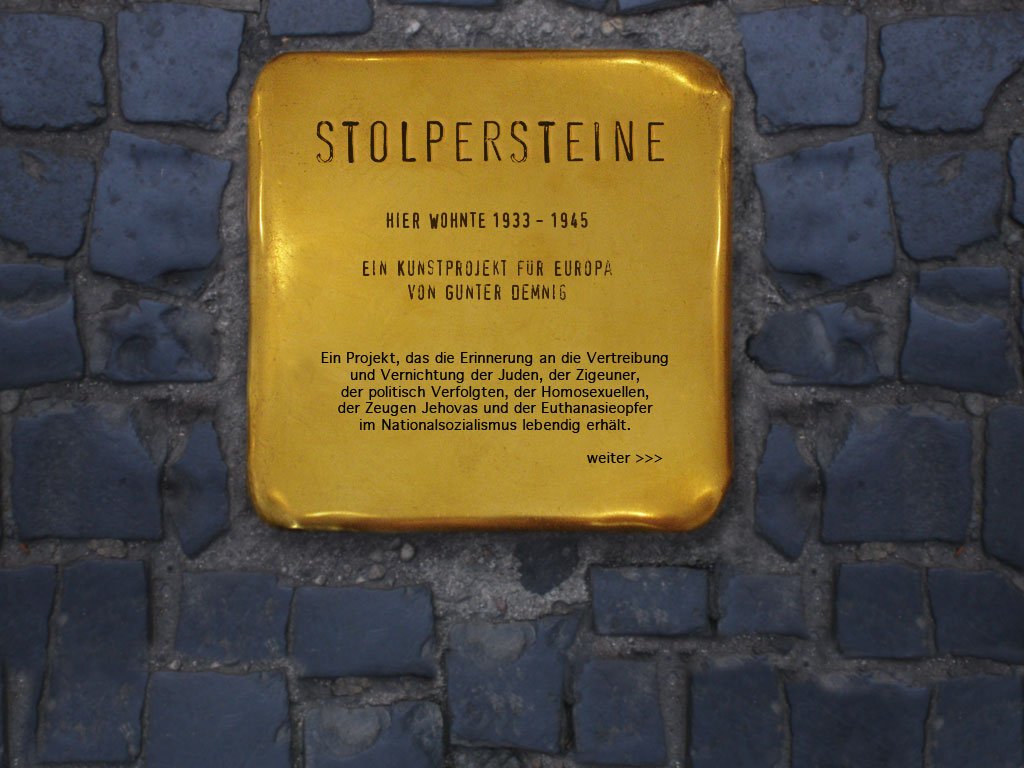 Die Stolpersteine in Hausach gedenken der Opfer des Nationalsozialismus