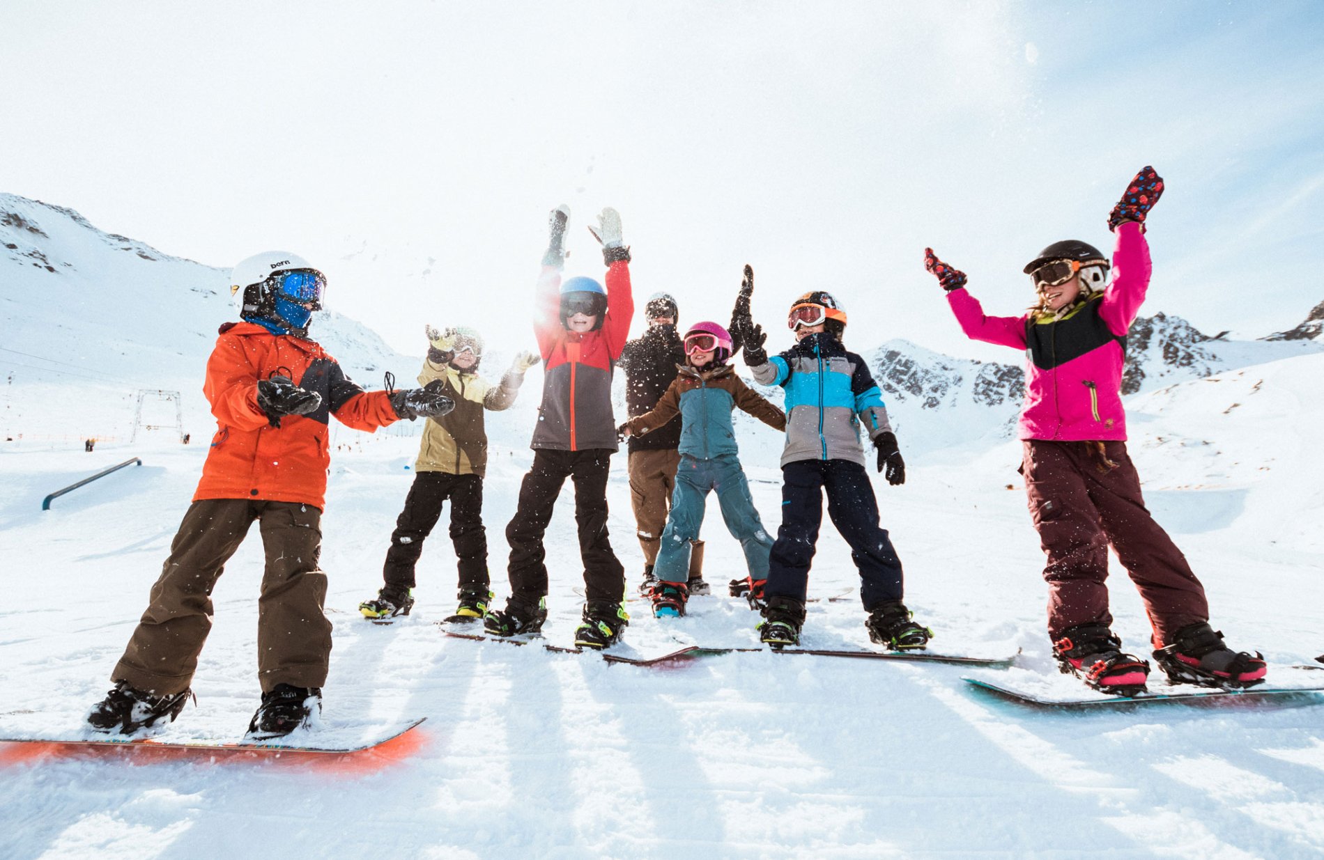 Shred Kids: Snowboard Treffpunkt für Kinder von 5 bis 13 Jahren