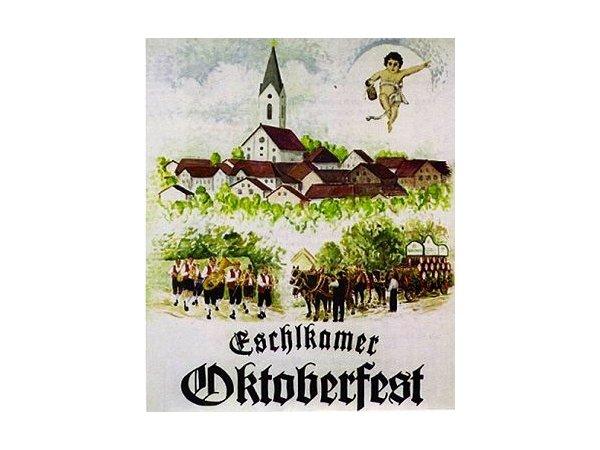 Logo des Eschlkamer Oktoberfestes im Naturpark Oberer Bayerischer Wald
