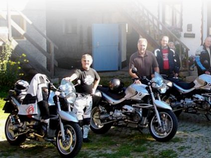 Motorrad-Gruppe bei BikeBavaria in Bärnzell bei Zwiesel