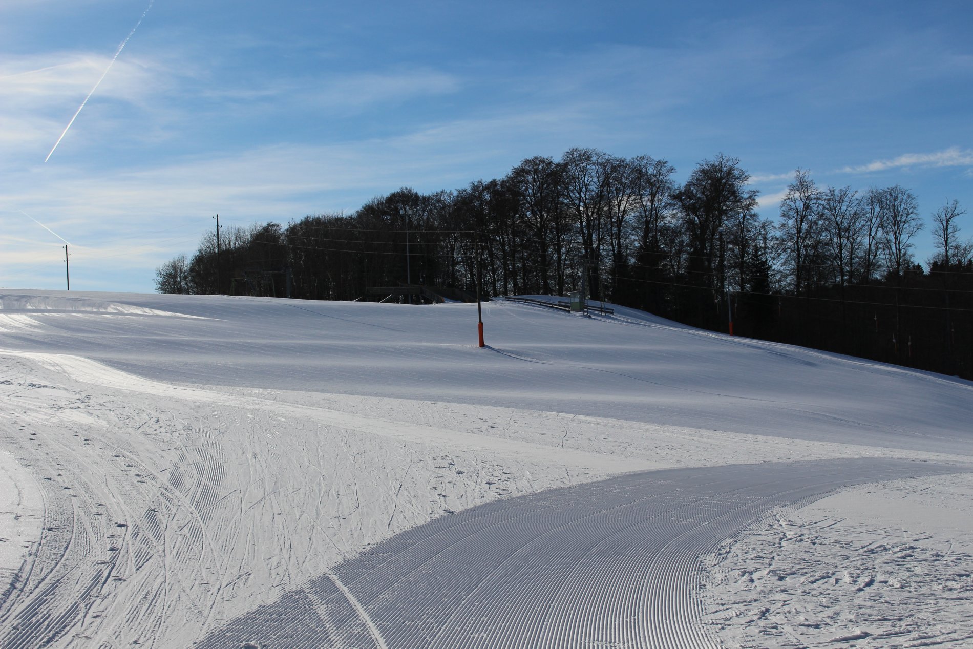 Skihang am Skilift Ruchtal in Albstadt-Onstmettingne