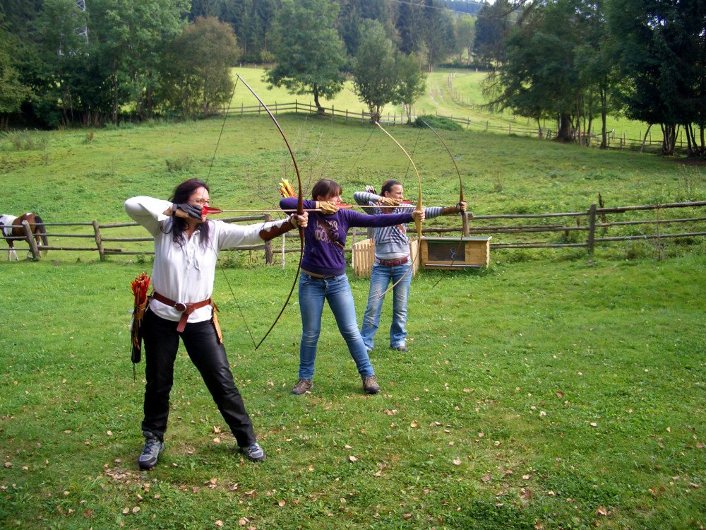 Kurs für Bogenschießen beim Bogenshop Binder in Neudorf bei Grafenau