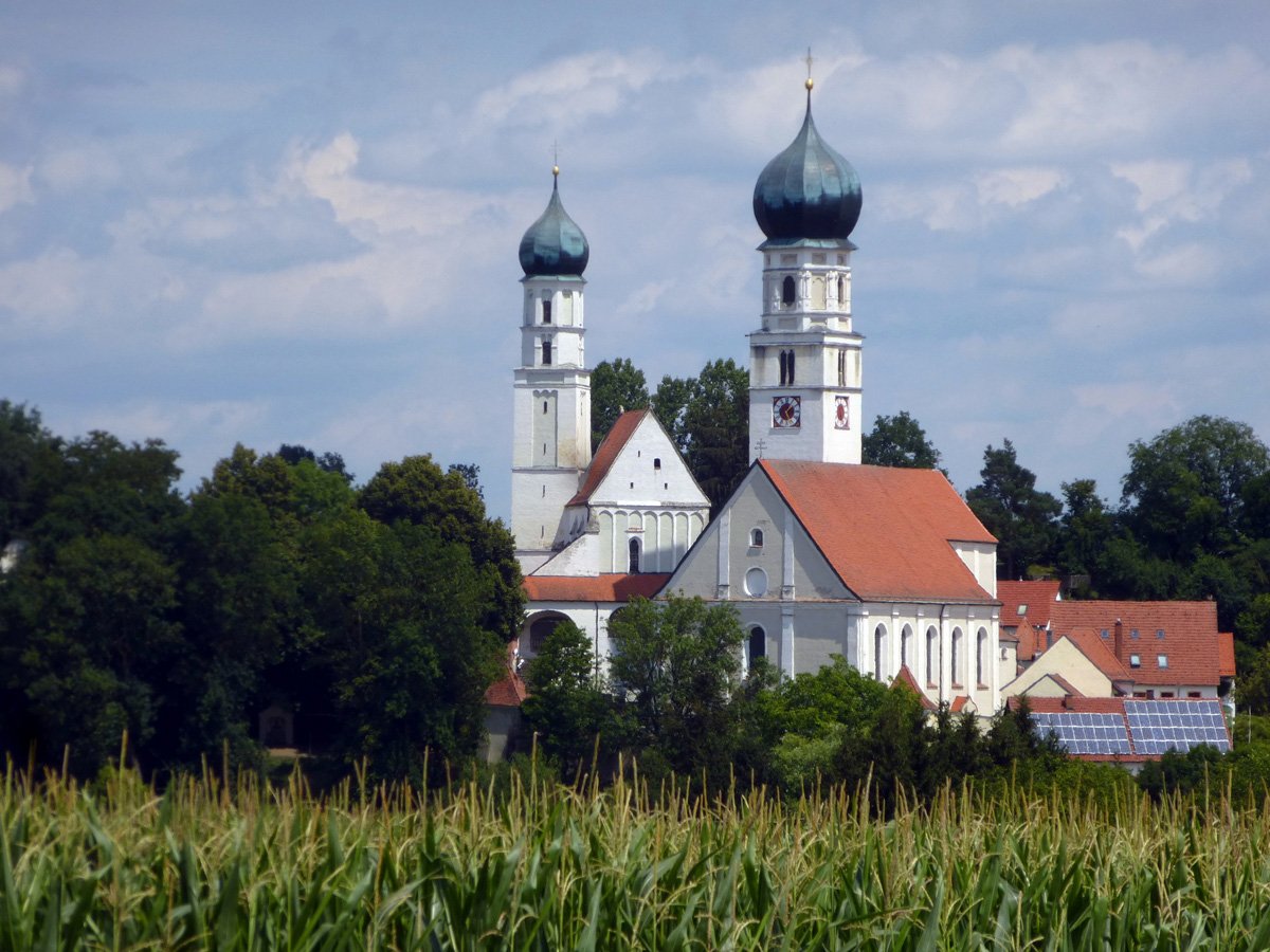Die Wallfahrtskirche Mariä Himmelfahrt in Haindling