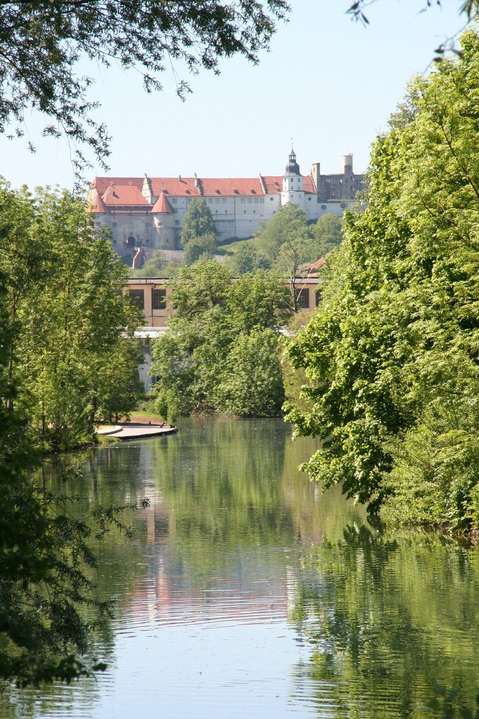 Blick auf Schloss Hellenstein in Heidenheim