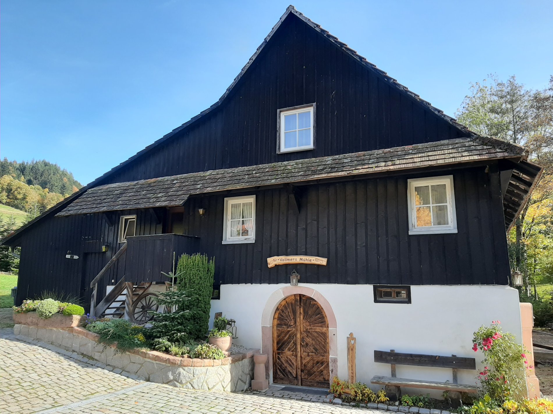 Vollmer´s Mühle im Ortsteil Grimmerswald in Seebach
