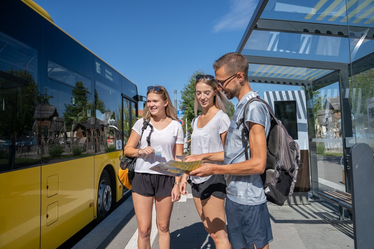 Bushaltestelle in Bodman-Ludwigshafen