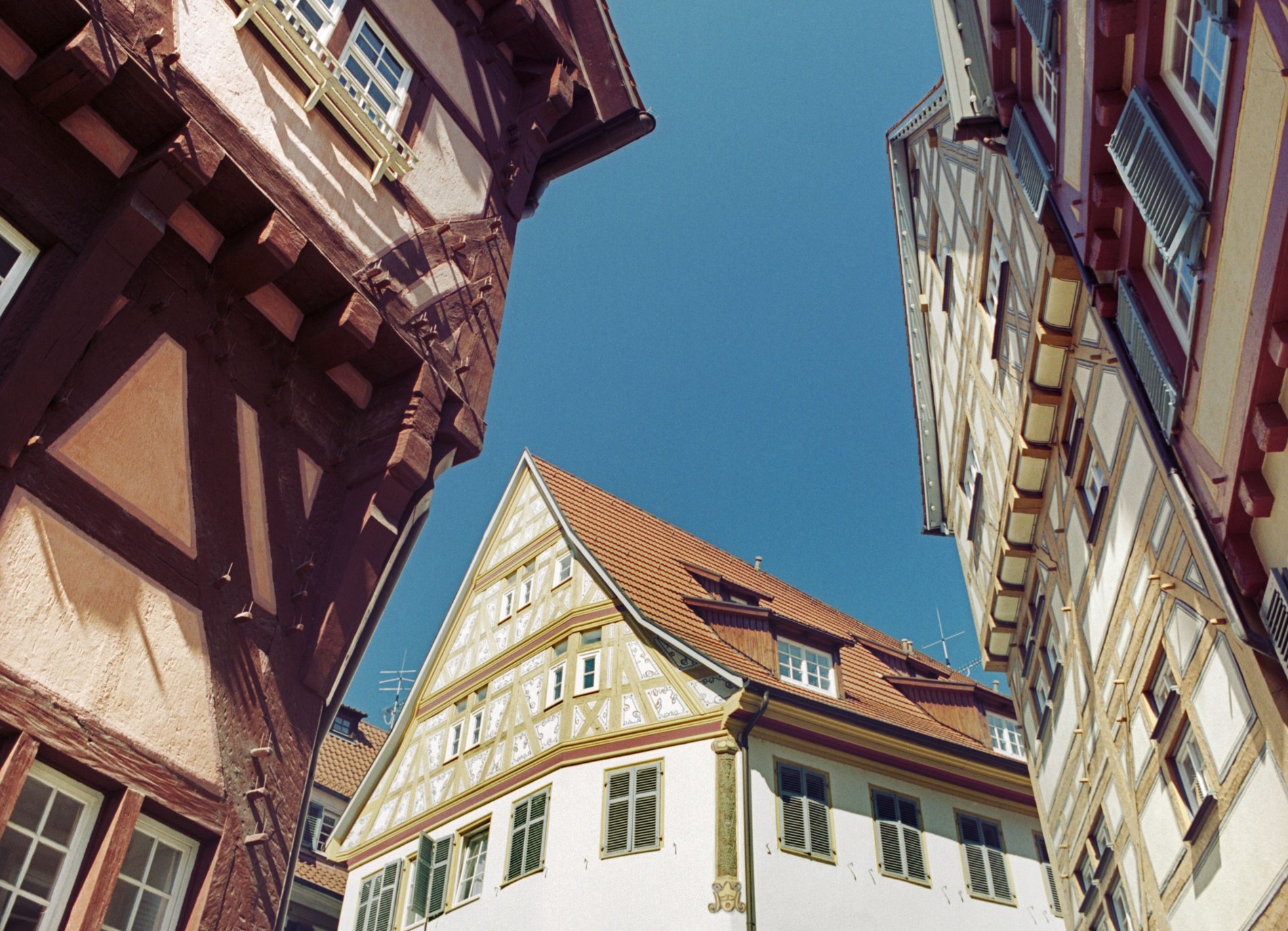 Historische Fachwerkbauten in Esslingen am Neckar