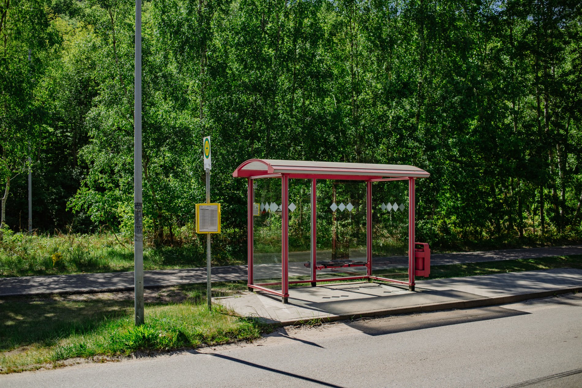 Bushaltestelle Grundschule