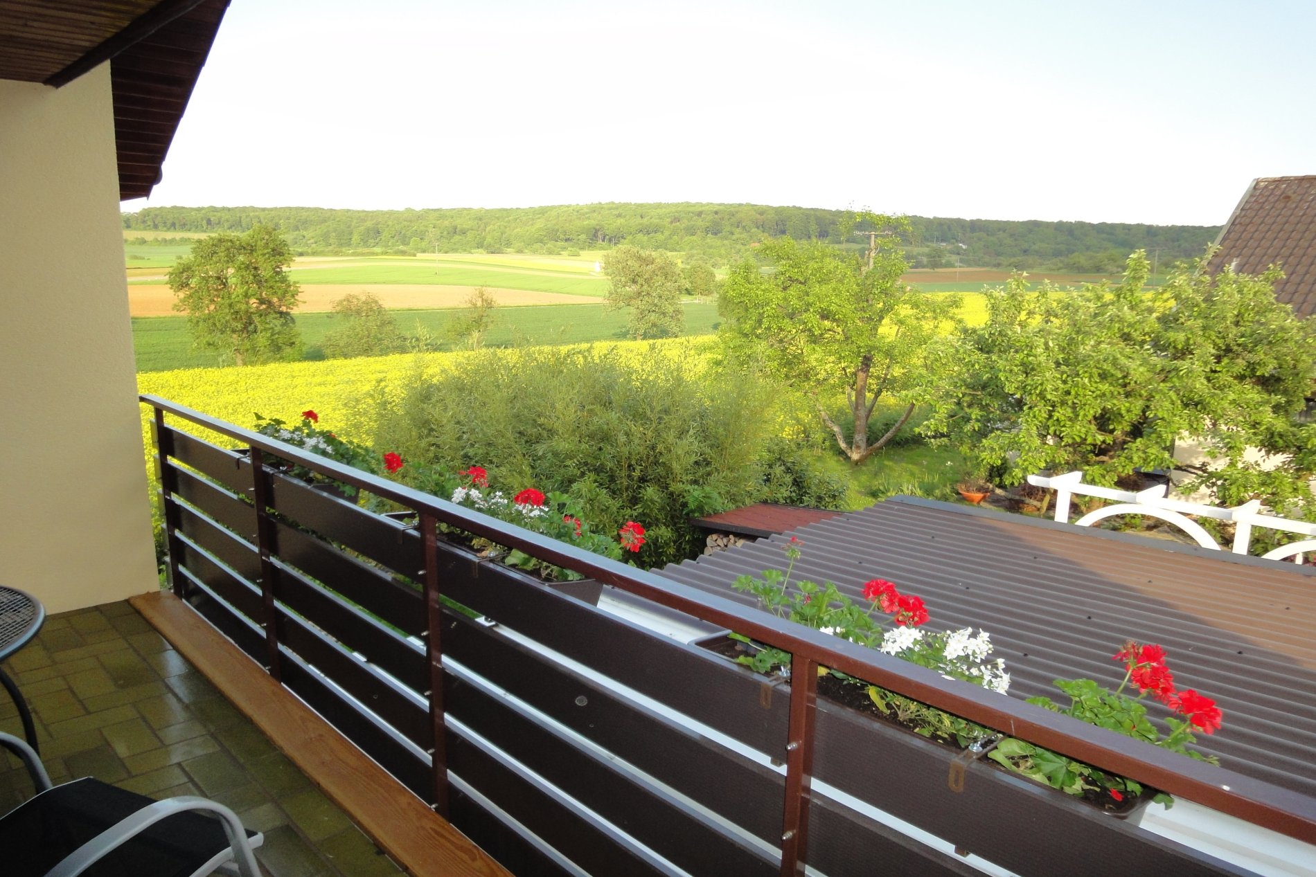 Ferienwohnung Panorama Balkon | Gundelsheim | HeilbronnerLand