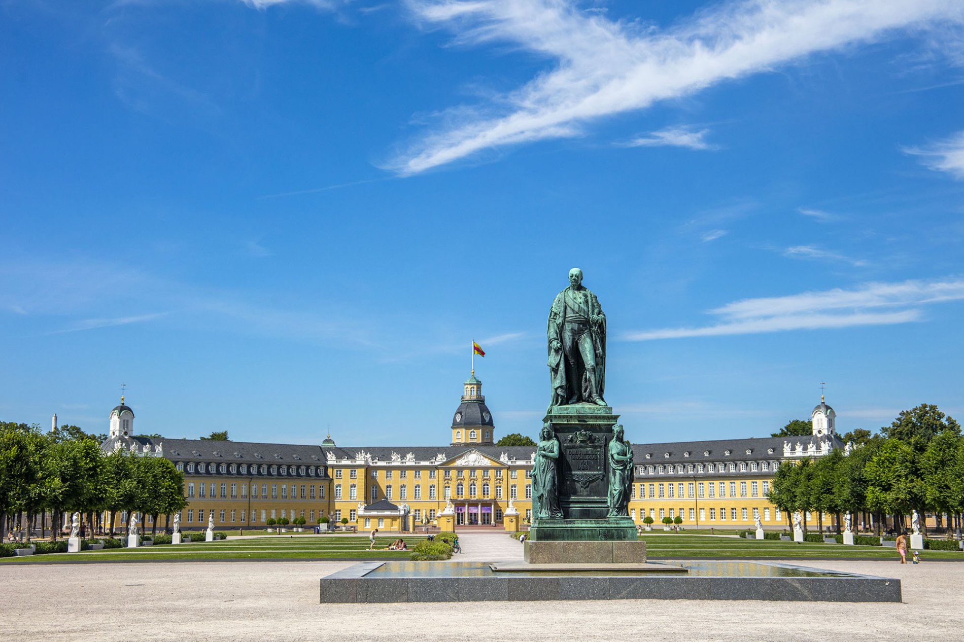 Das Karlsruher Schloss 2022