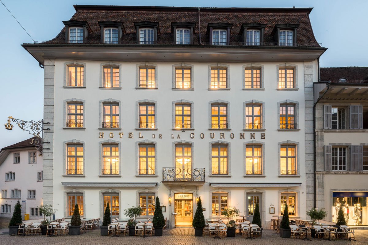 La Couronne Hotel Restaurant Solothurn aussen