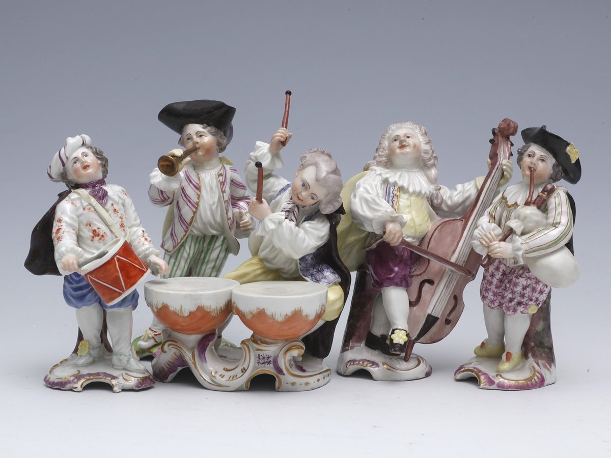 Great boys orchestra Höchster porcelains