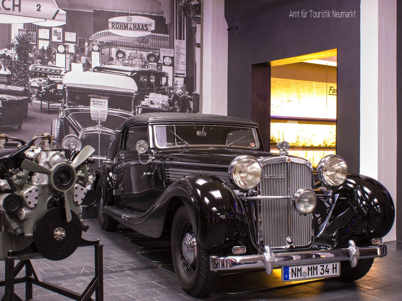 Das Museum für Historische Maybach Fahrzeuge