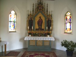 Innenraum der Gotthardkapelle