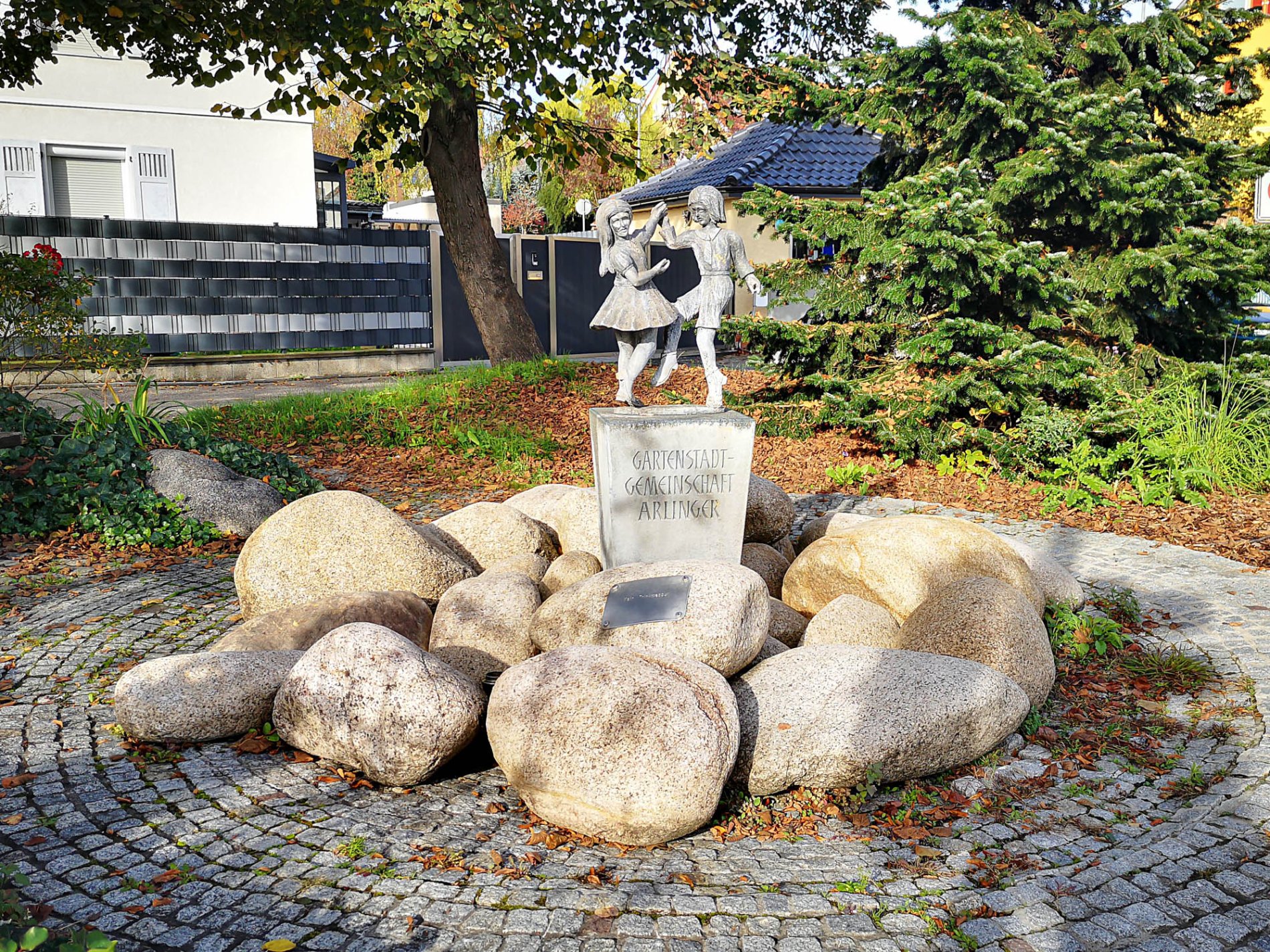 The fountain in the Arlingen district