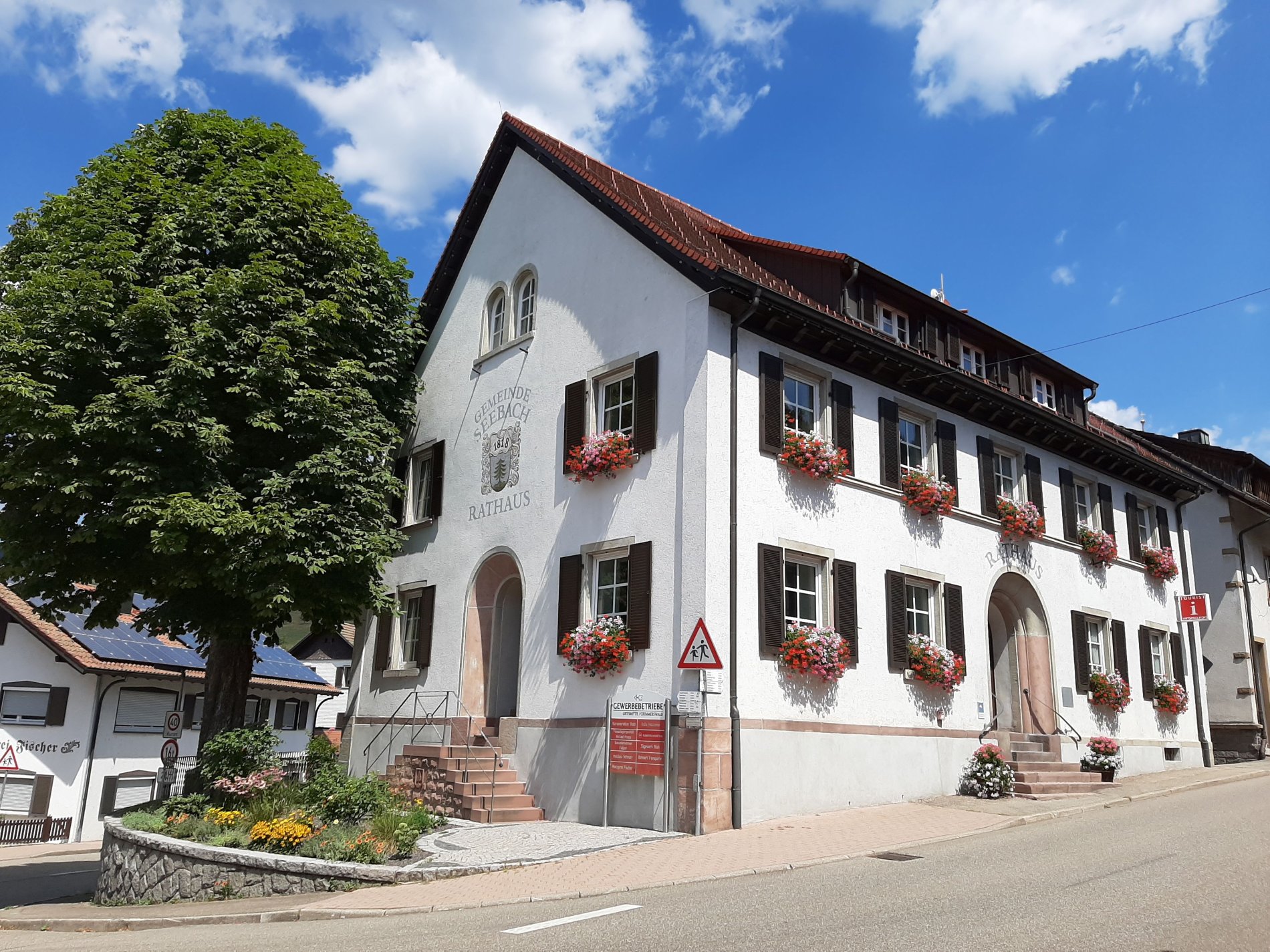 Das Seebacher Rathaus