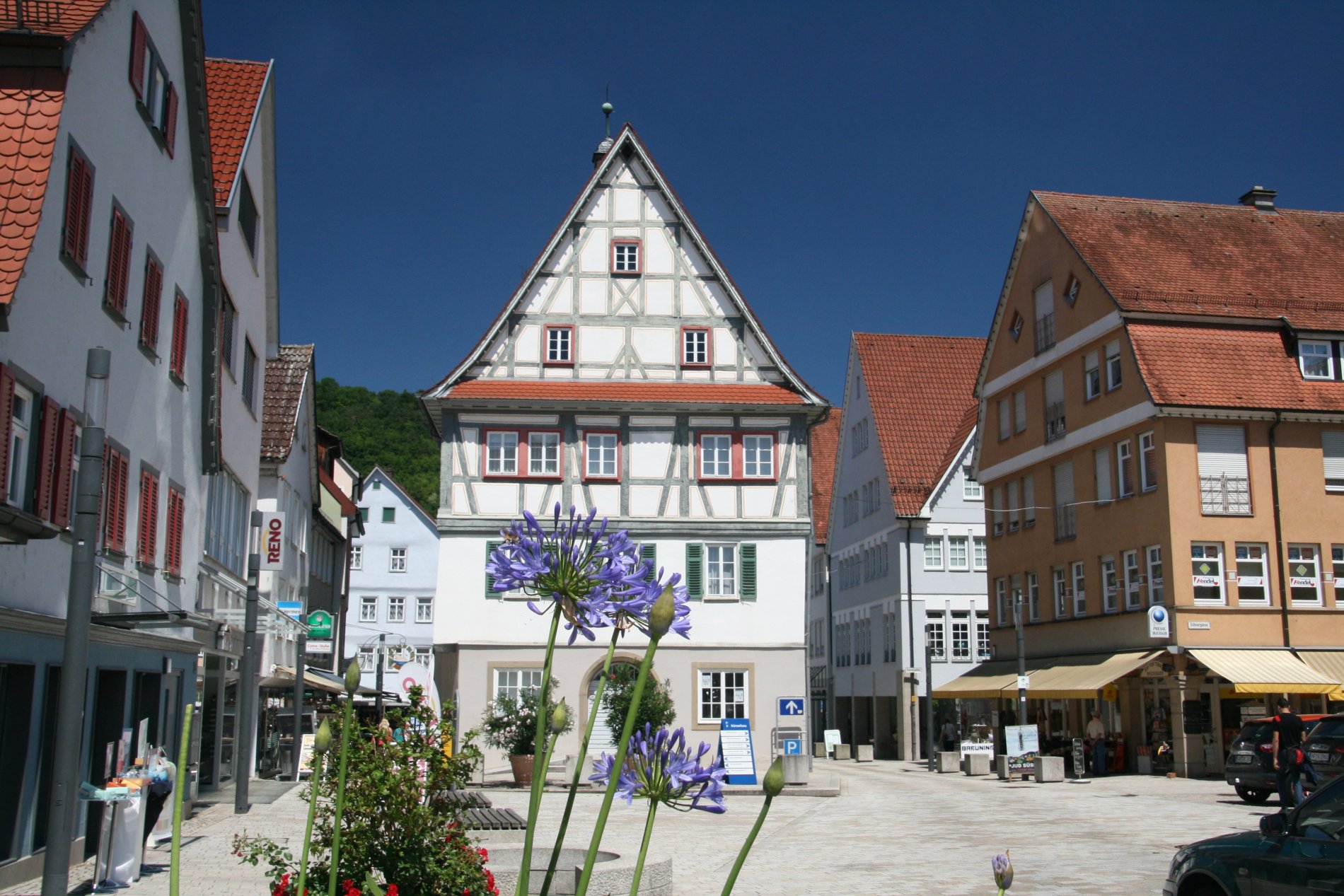 Kreisstadt des Hohenlohekreises