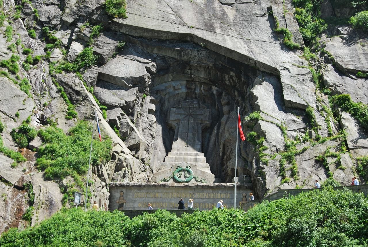 Hintergrund Format-Suworow Denkmal